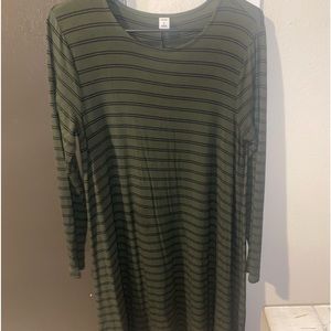 Striped long sleeve Dress